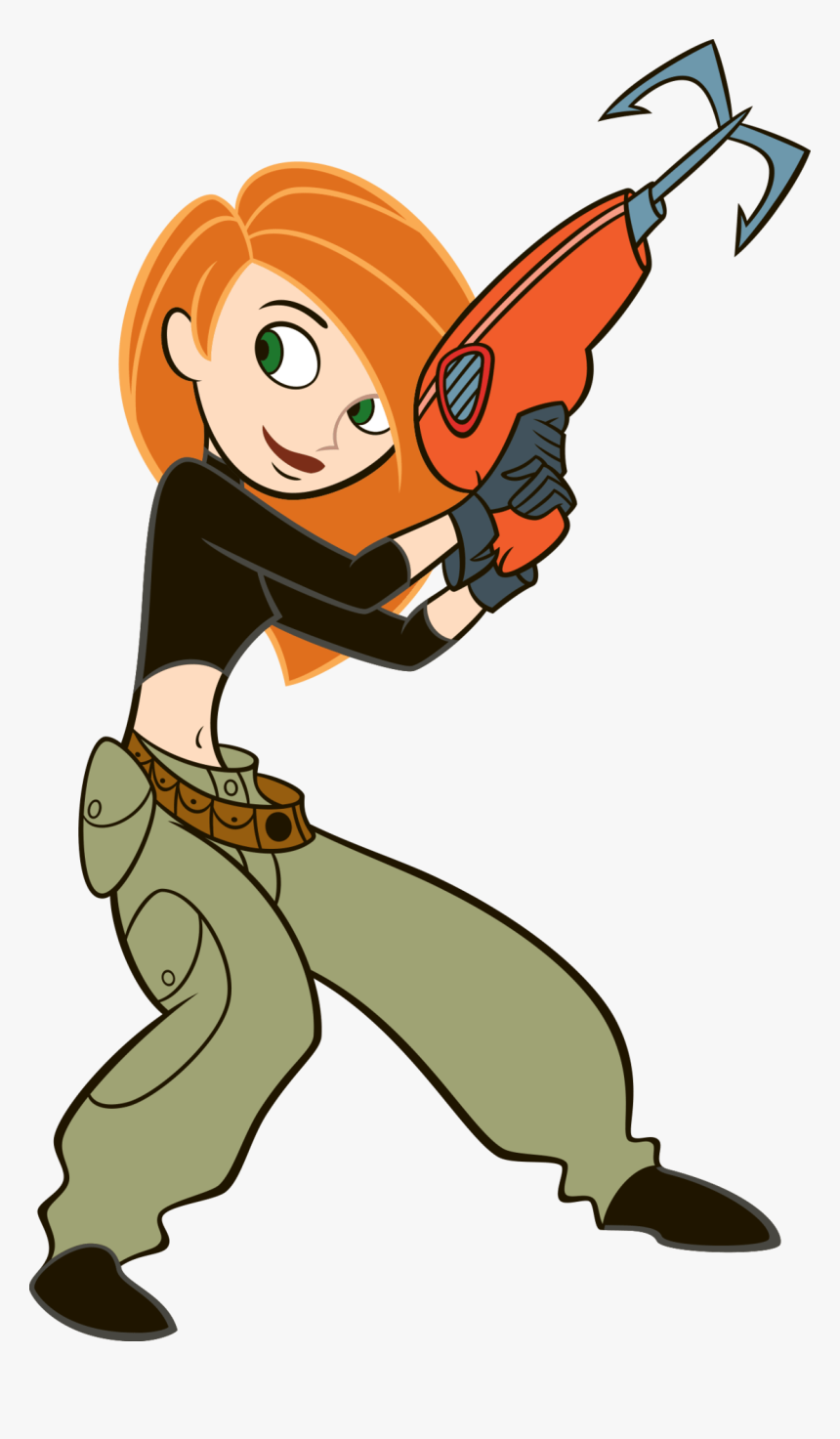 Kim Possible Grappling Hook Gun - Kim Possible, HD Png Download