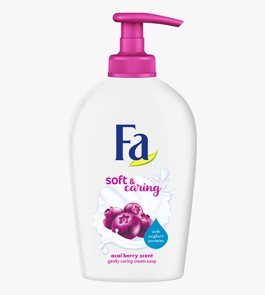 Fa Com Liquid Soap Nutri Skin Acai Berry - Plastic Bottle, HD Png Download