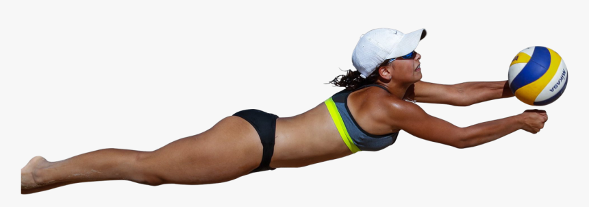 Beach Volleyball Png - Volleyball Player, Transparent Png