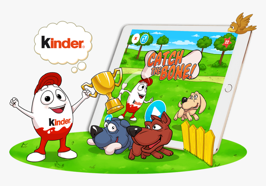 Catch The Bone - Kinder Bueno, HD Png Download