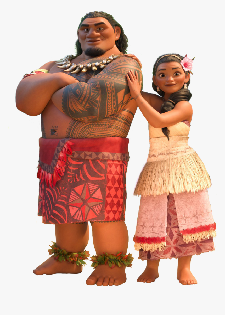 Moana Parents Png, Transparent Png