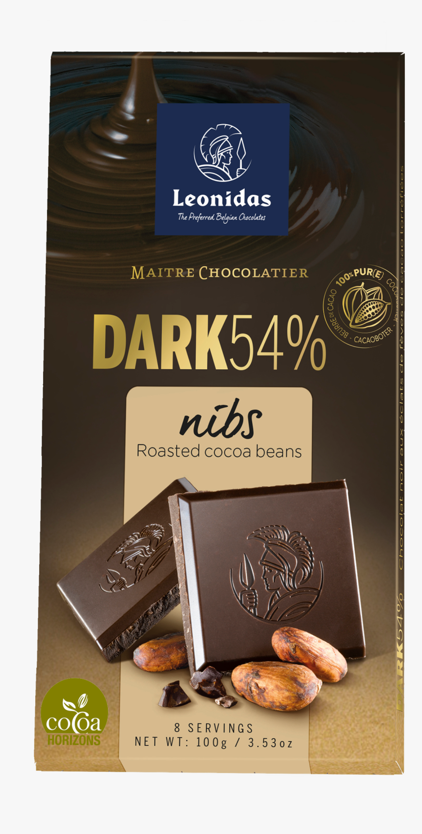 Orange Dark Chocolate Bar, HD Png Download