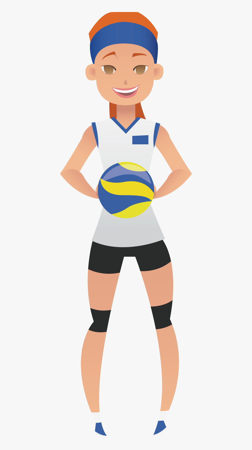 Transparent Volleyball With Flames Clipart - Volleyball, HD Png Download