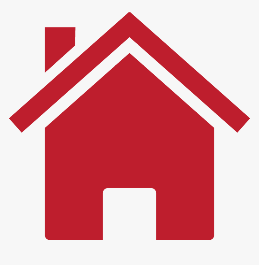 Transparent Line Of Hearts Png - House Silhouette Clipart, Png Download