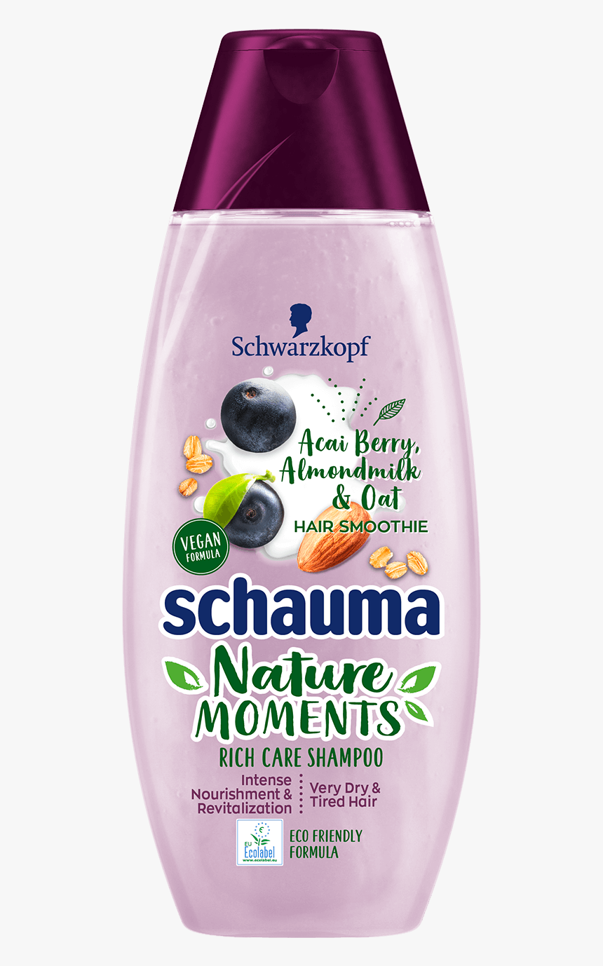 Schauma Com Nature Moments Acai Berry Almondmilk Oat - Schauma Shampoo, HD Png Download