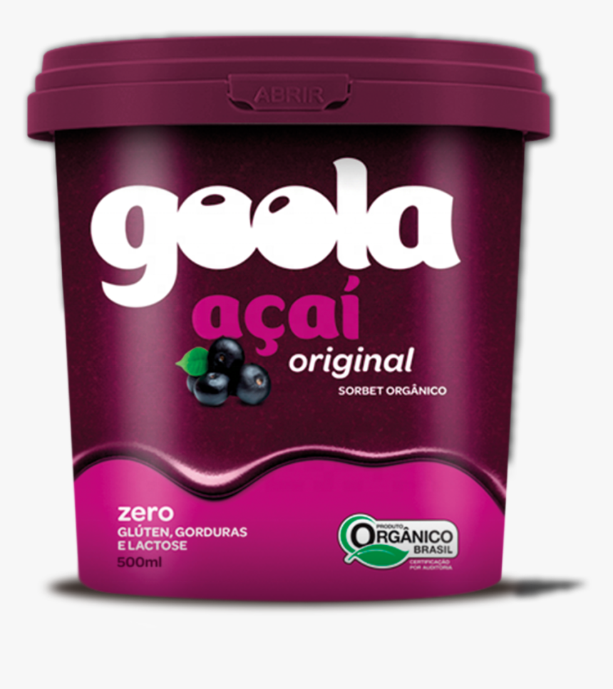 Goola Acai Sorbet - Ice Cream, HD Png Download