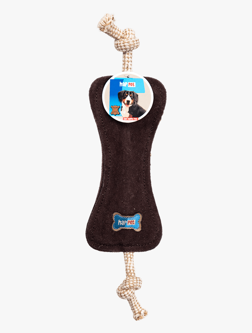Leather Tug Bone 36 Cm - Cartoon, HD Png Download