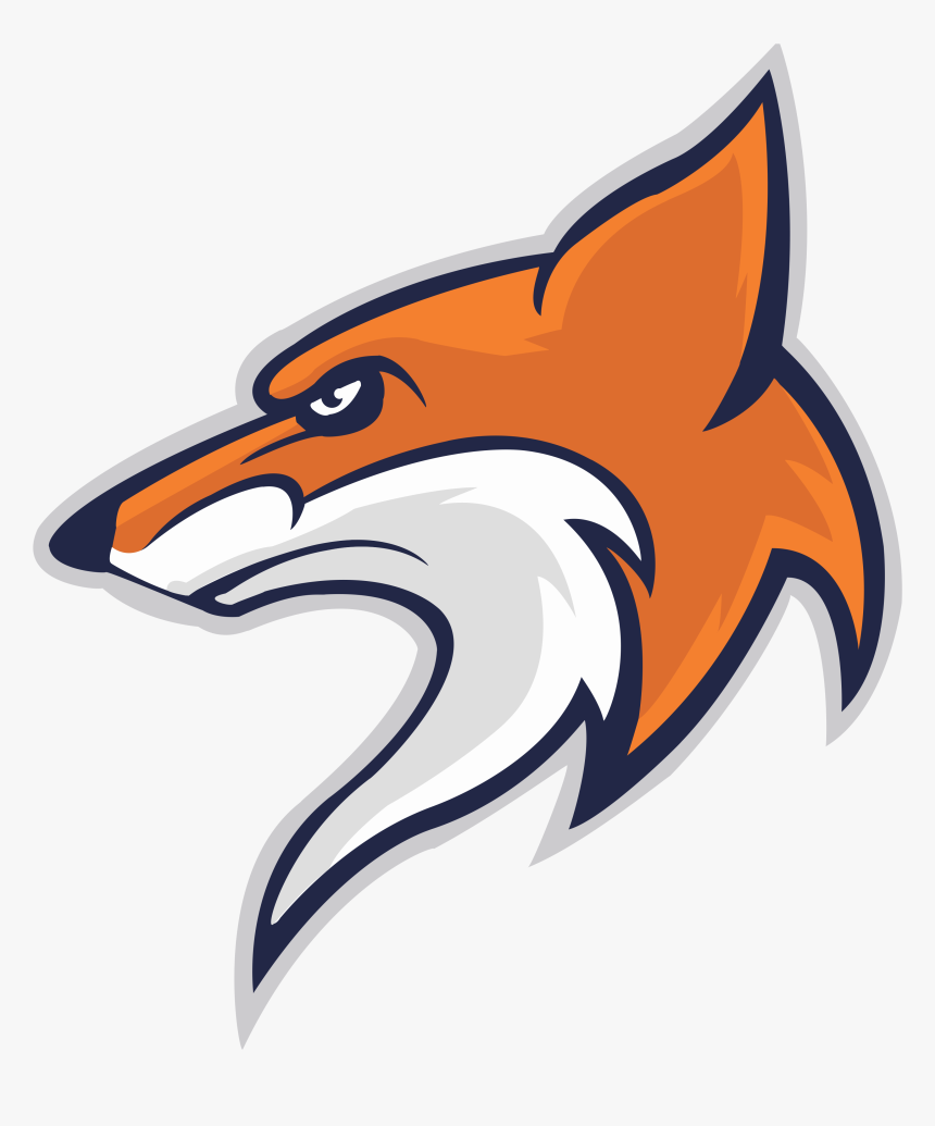 Fox Head Mascot Logo, HD Png Download