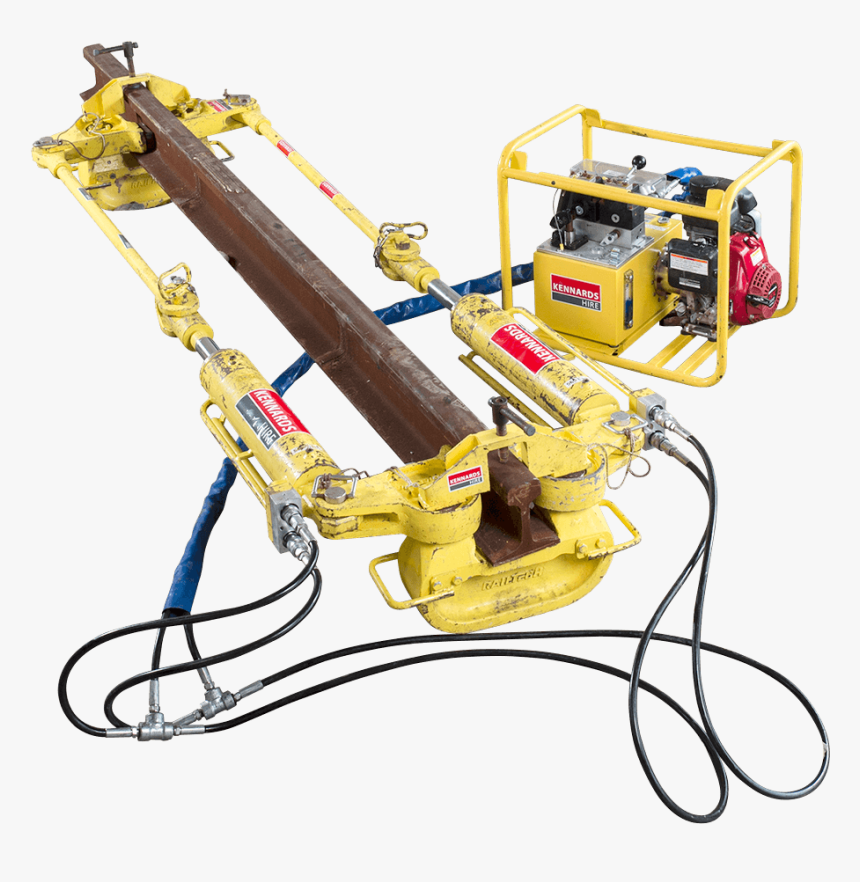 Rail 70t With Hydraulic Power Pack And Hand Pump Selected - Hydraulic Rail Power Pack, HD Png Download