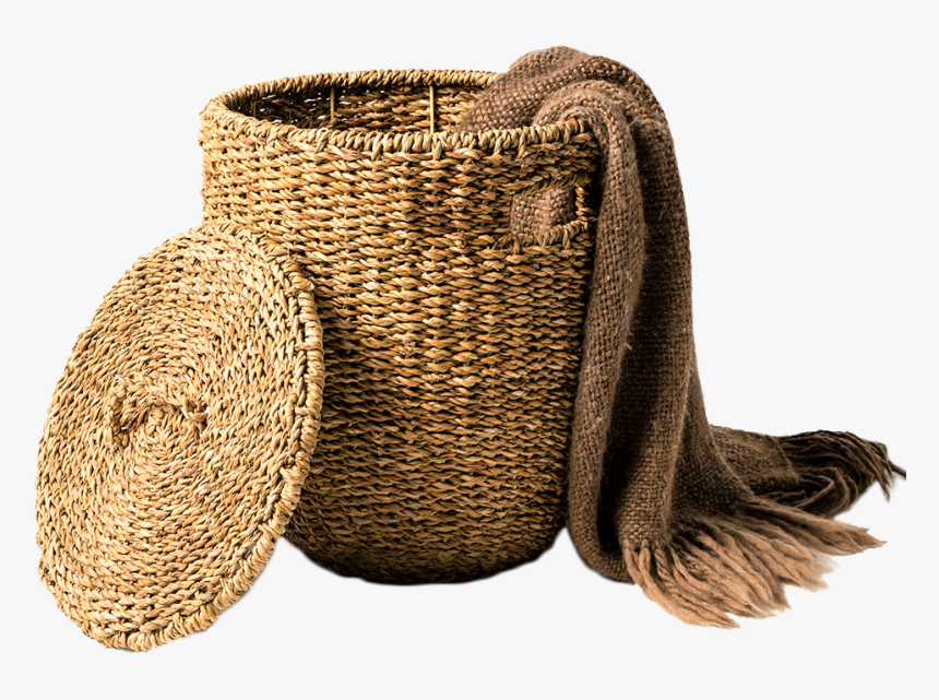 Laundry Basket Png , Png Download - Wicker, Transparent Png