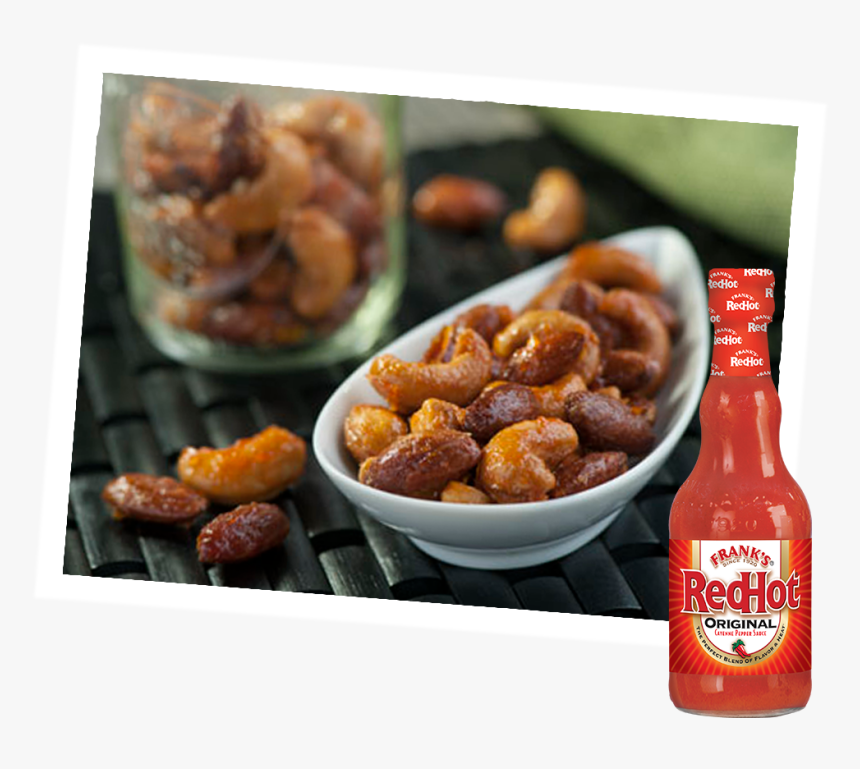 Frank S Redhot Honey Glazed Nuts , Png Download - Franks Red Hot Sauce, Transparent Png