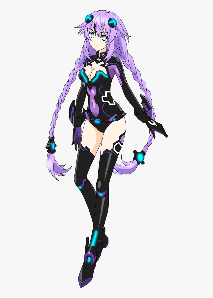 Anime Hyperdimension Neptunia Purple Heart, HD Png Download
