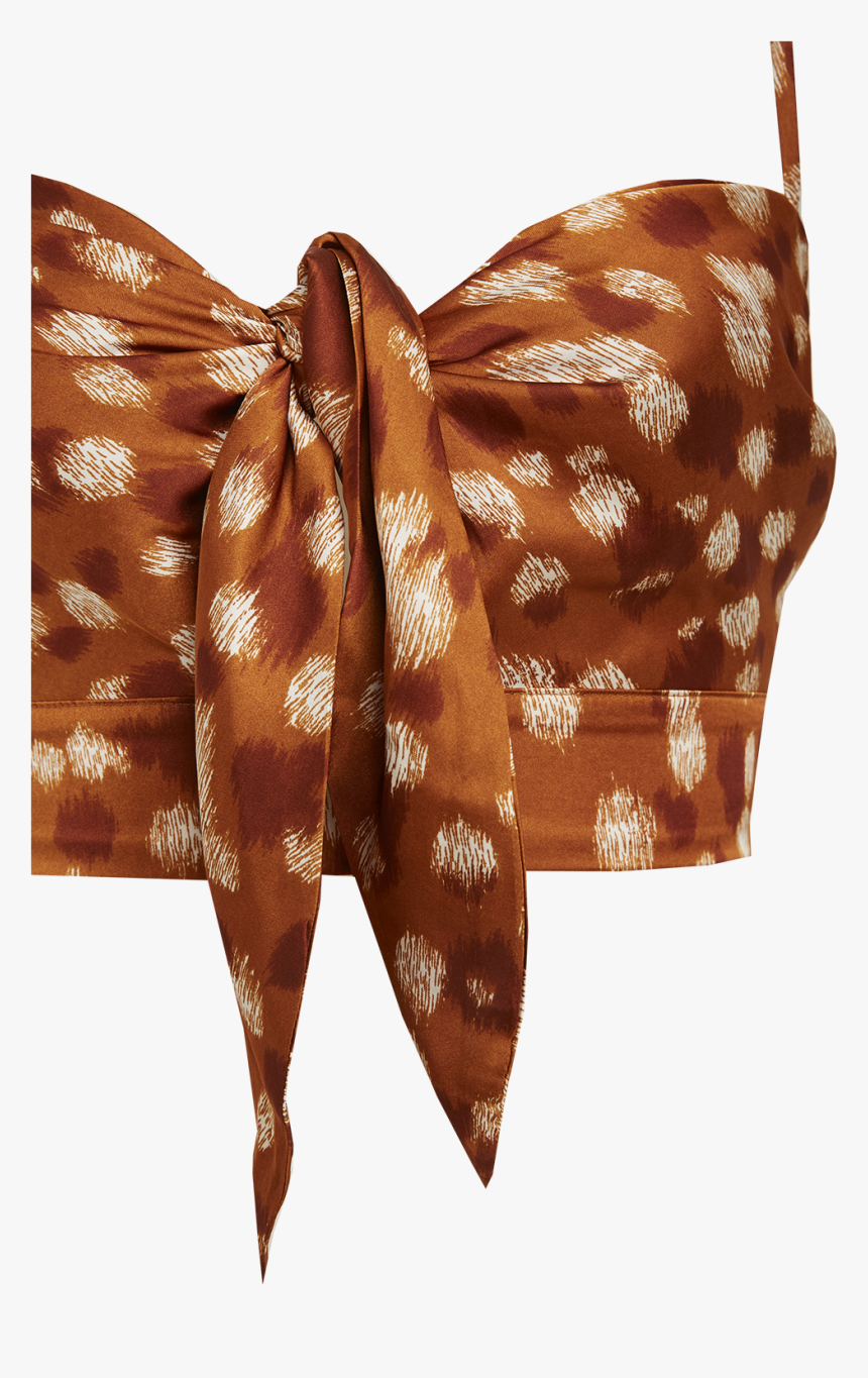 Bambi Top In Colour Golden Ochre - Leather, HD Png Download