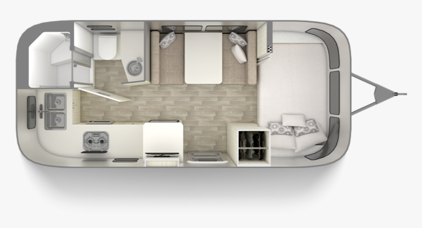 2020 Airstream Caravel 20fb, HD Png Download