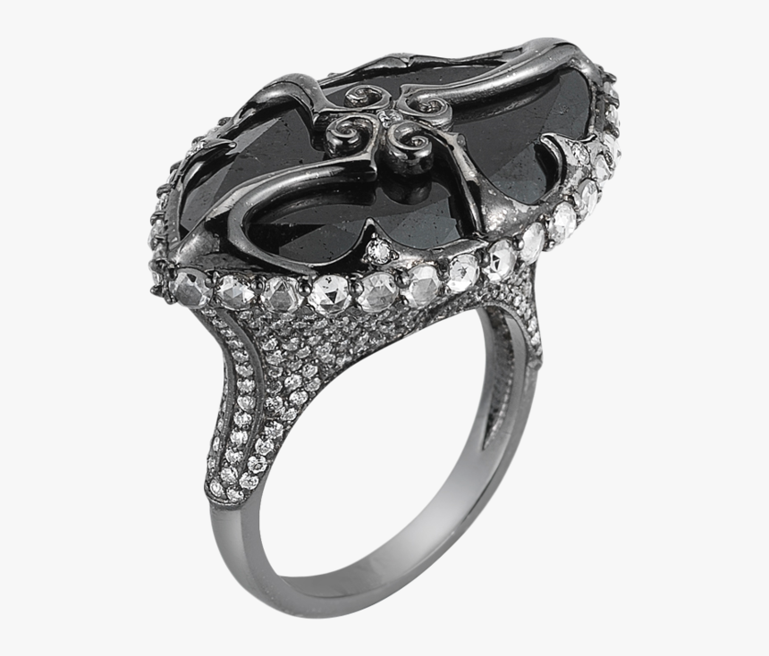 Black-ring - Pre-engagement Ring, HD Png Download