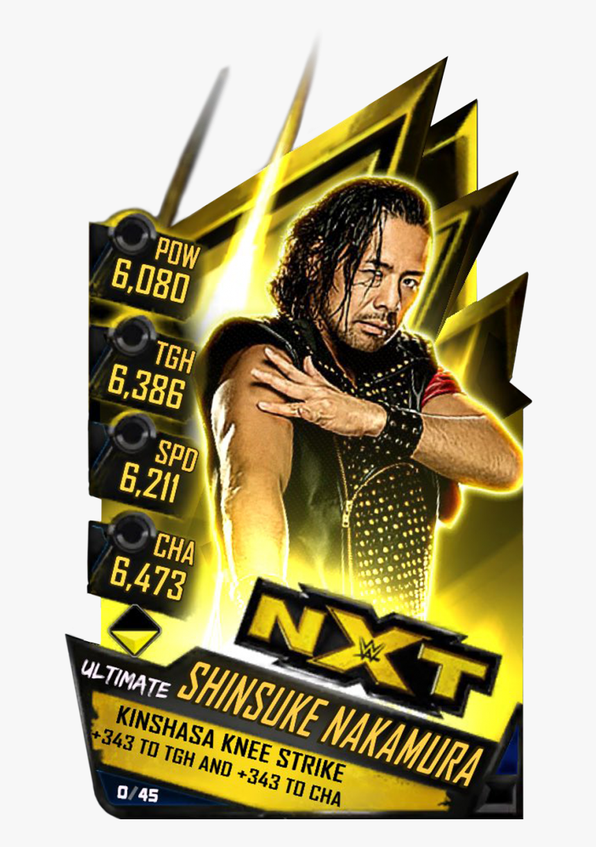 Wrestlemania Supercard Shinsukenakamura R10 Summerslam - Wwe Supercard Elite Divas, HD Png Download