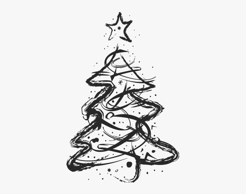 Transparent Pink Christmas Tree, HD Png Download