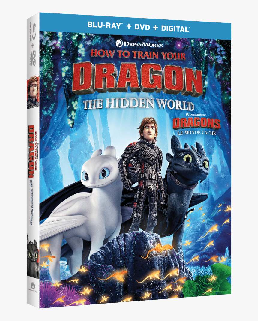 Train Your Dragon 3 Blu Ray, HD Png Download