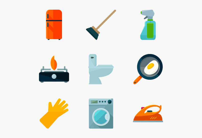 Icons For Home Appliance, HD Png Download
