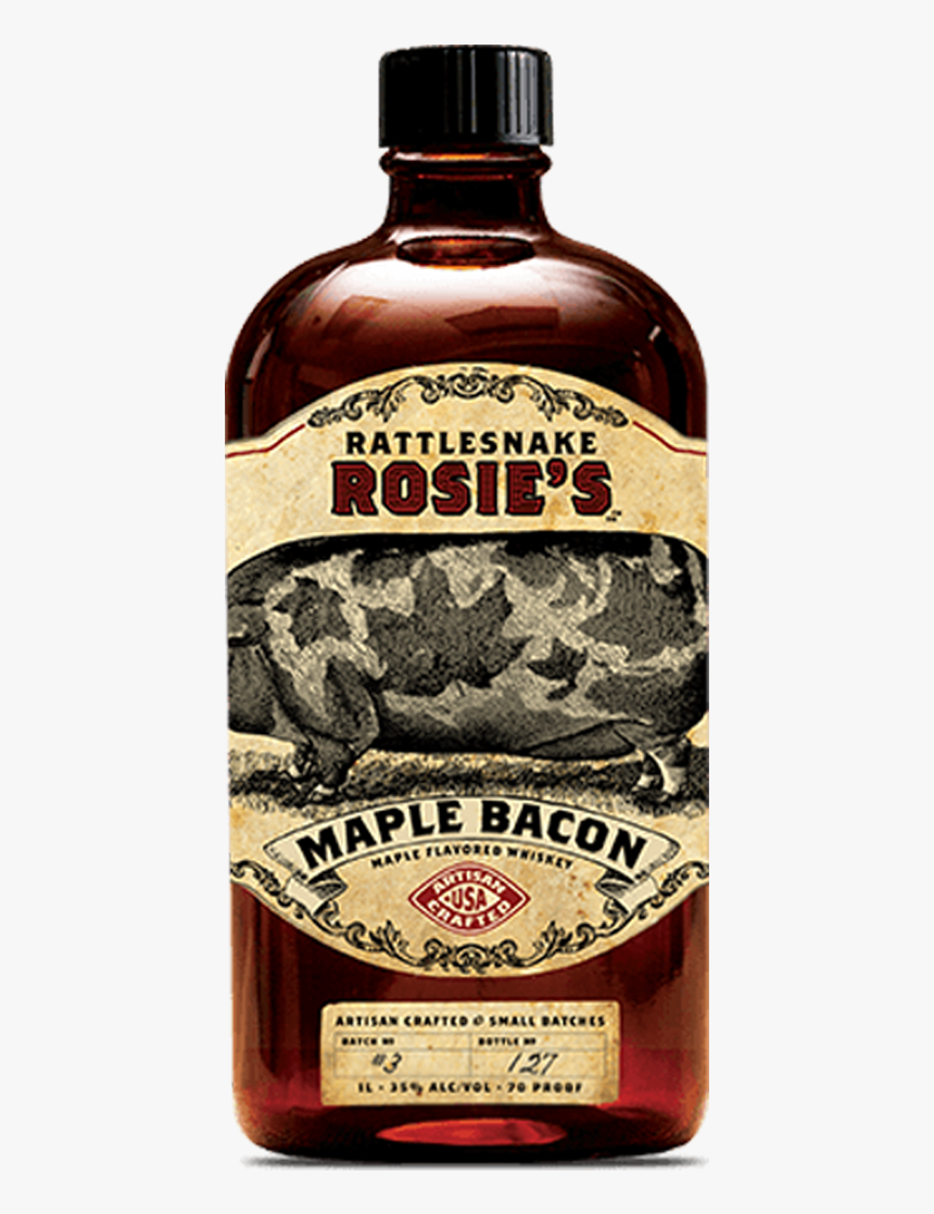 Rattlesnake Rosie's Maple Bacon Whiskey, HD Png Download