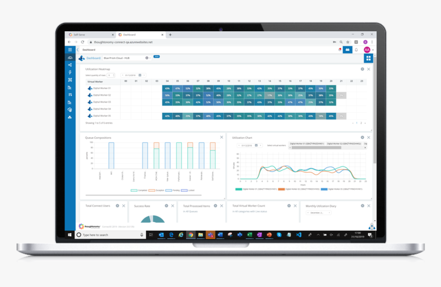 Thoughtonomy-cloud - Database Report Builder Mac, HD Png Download