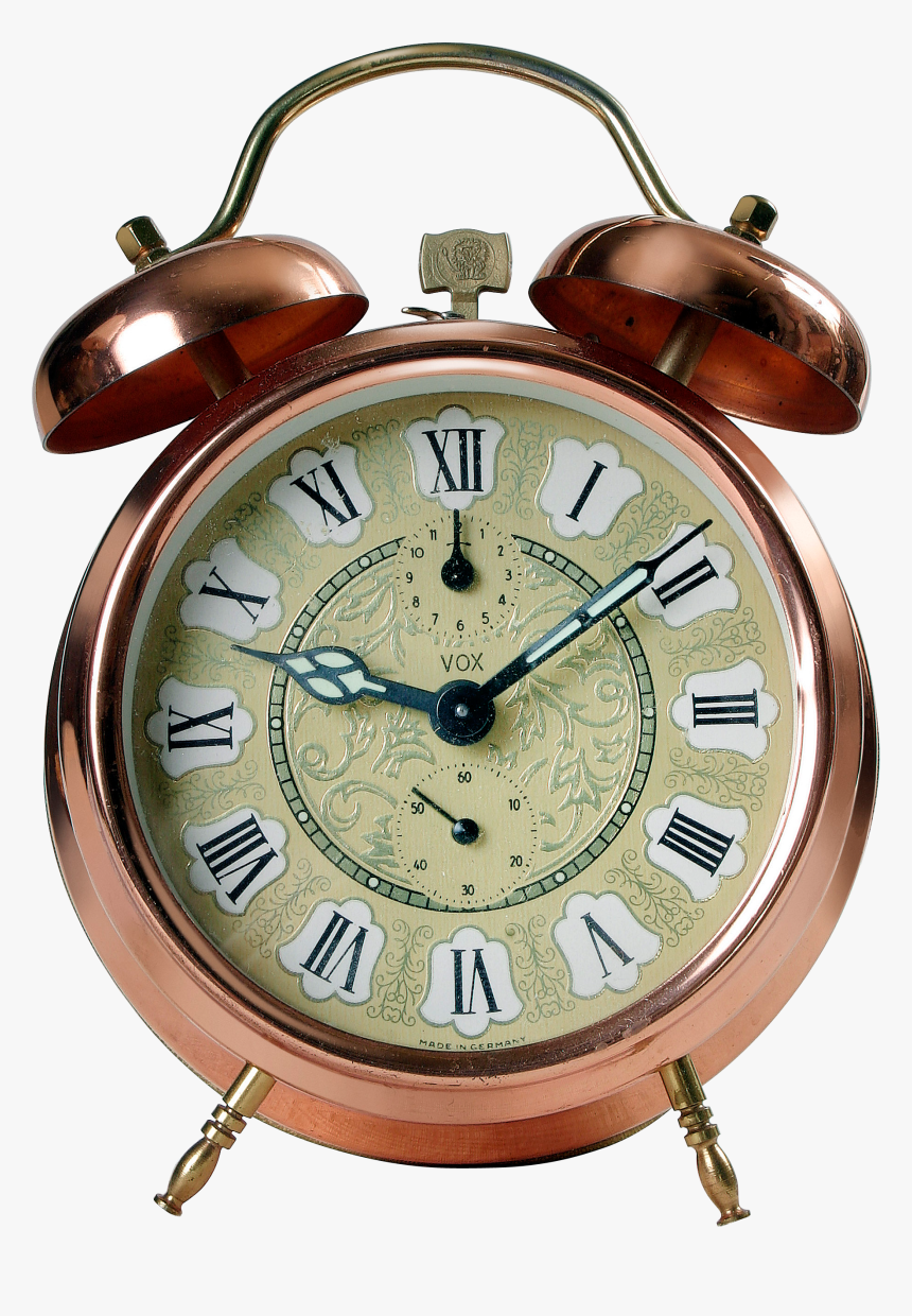Golden Alarm Clock Png Image - Часы Будильник Png, Transparent Png