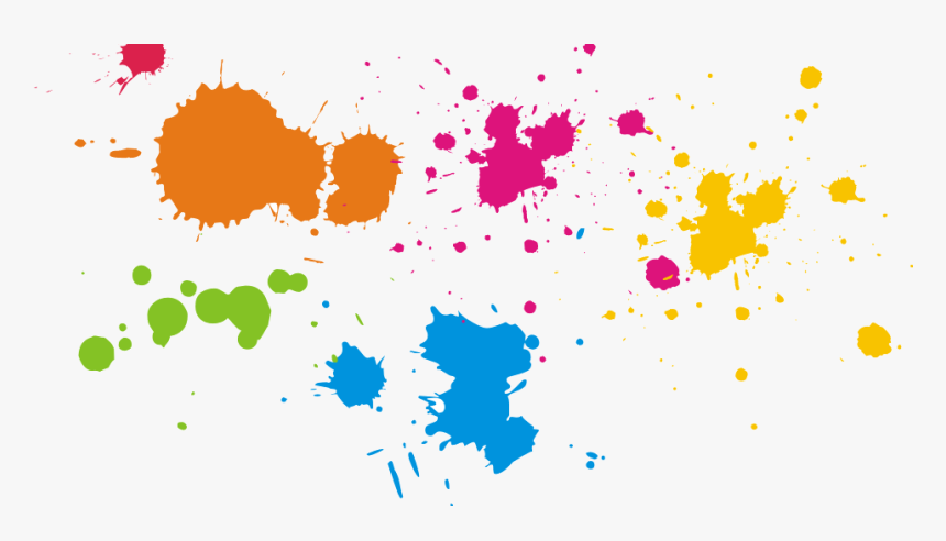 Tintas Splash Com Fundo Transparente - Portable Network Graphics, HD Png Download