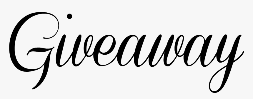 Calligraphy Giveaway Png, Transparent Png