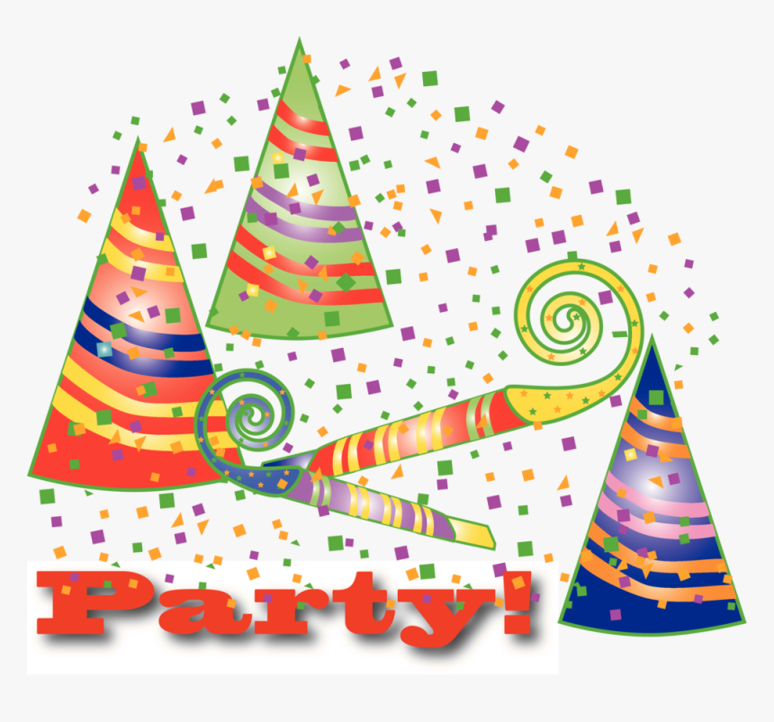 Party Hats Graphic - Birthday Party Related, HD Png Download