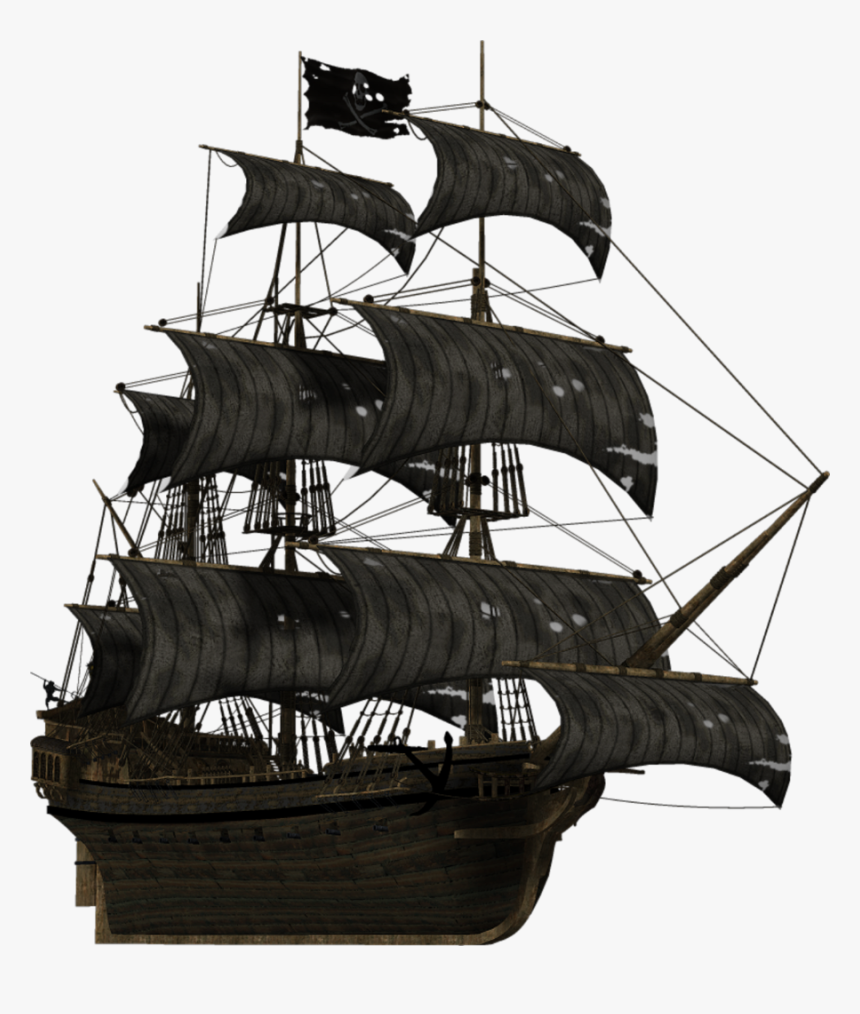 Black Pearl Ship Png, Transparent Png , Transparent Png Image - PNGitem