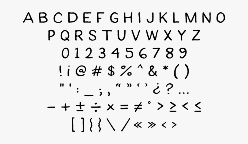 How To Create Your Hand Written Font - Un Libro Es La Mejor Arma, HD Png Download