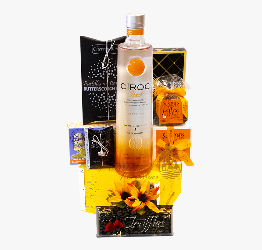 Peachy Keen Ciroc Vodka Gift Basket, Ciroc Gift Basket, - Single Malt Whisky, HD Png Download