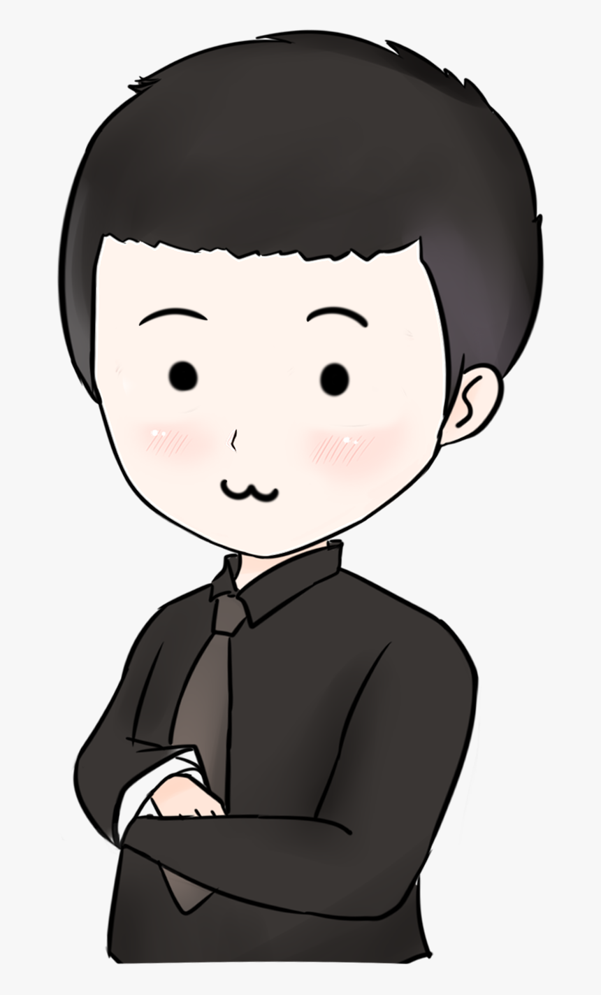 Original Cute Teenager Vector Png And Psd , Png Download - Cartoon, Transparent Png