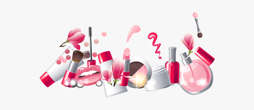 Mujer Rosas Png - Vector Cosmetics Png, Transparent Png