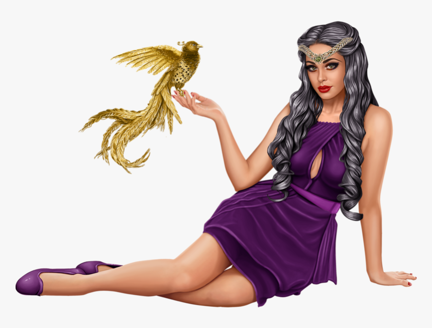 Transparent Pregnant Witch Clipart - Hot Woman Sitting Transparent, HD Png Download