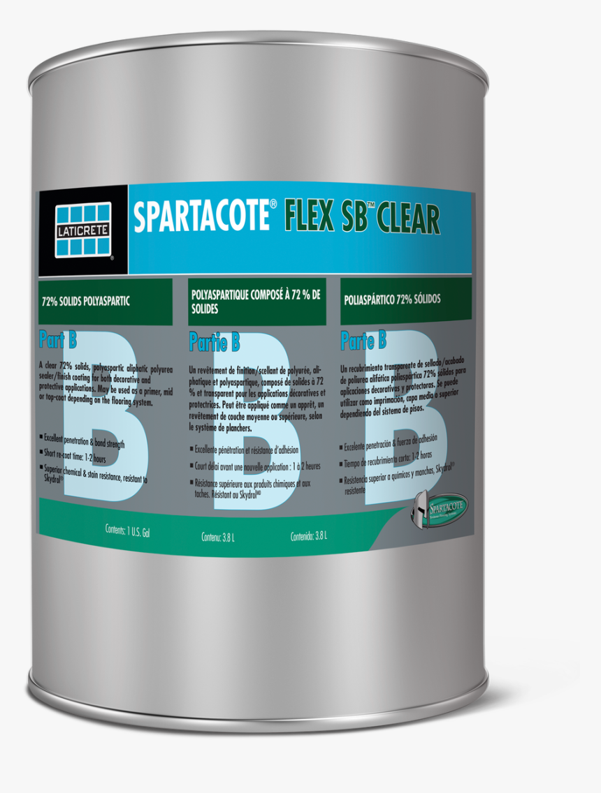 Spartacote Flex Sb Clear Pigment Kit - Polyaspartic, HD Png Download