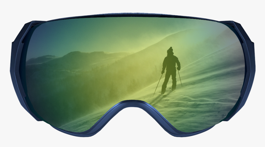 Gafas Para La Nieve - Lentes De Nieve Png, Transparent Png