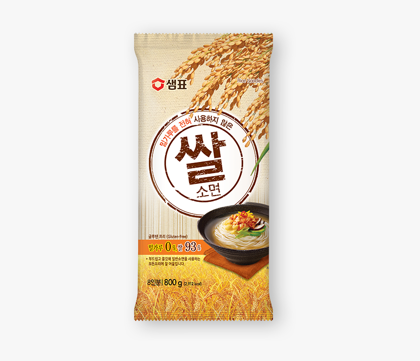 샘표 쌀 소면, HD Png Download