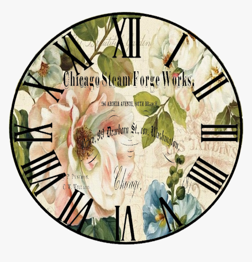 Free Vintage Clock Clipart , Png Download - Circle, Transparent Png