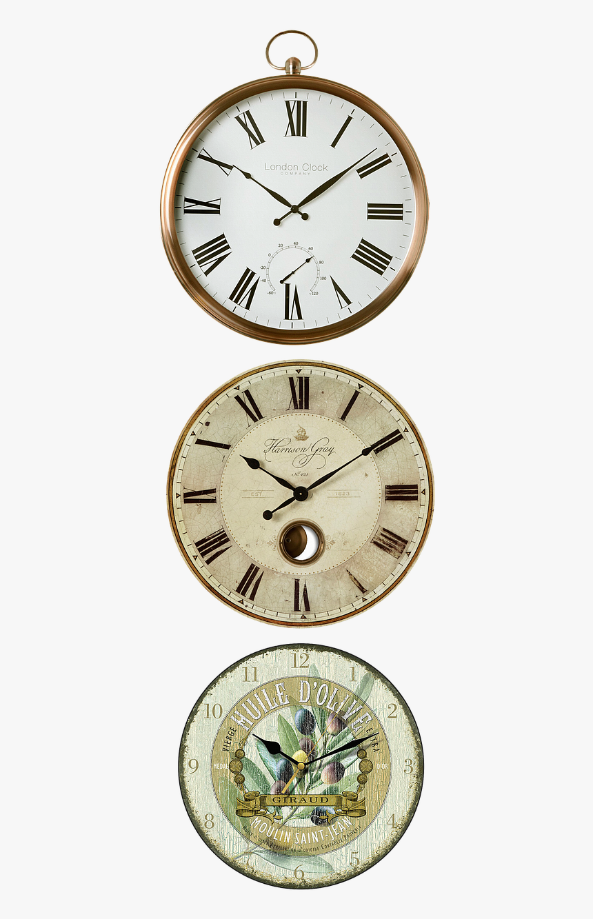 Wall Clock With Pendulum 30, HD Png Download