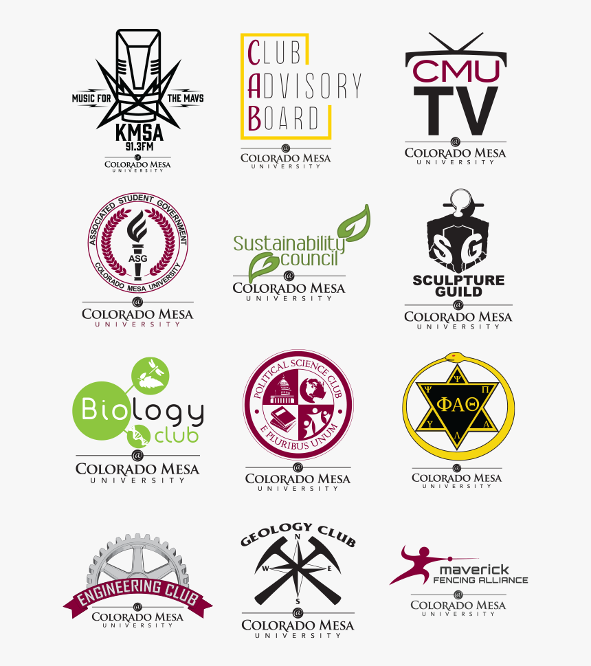 University Student Lockup Examples - Graphic Design, HD Png Download