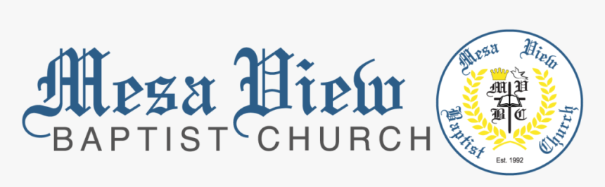 Mesa View Baptist Church - Calligraphy, HD Png Download