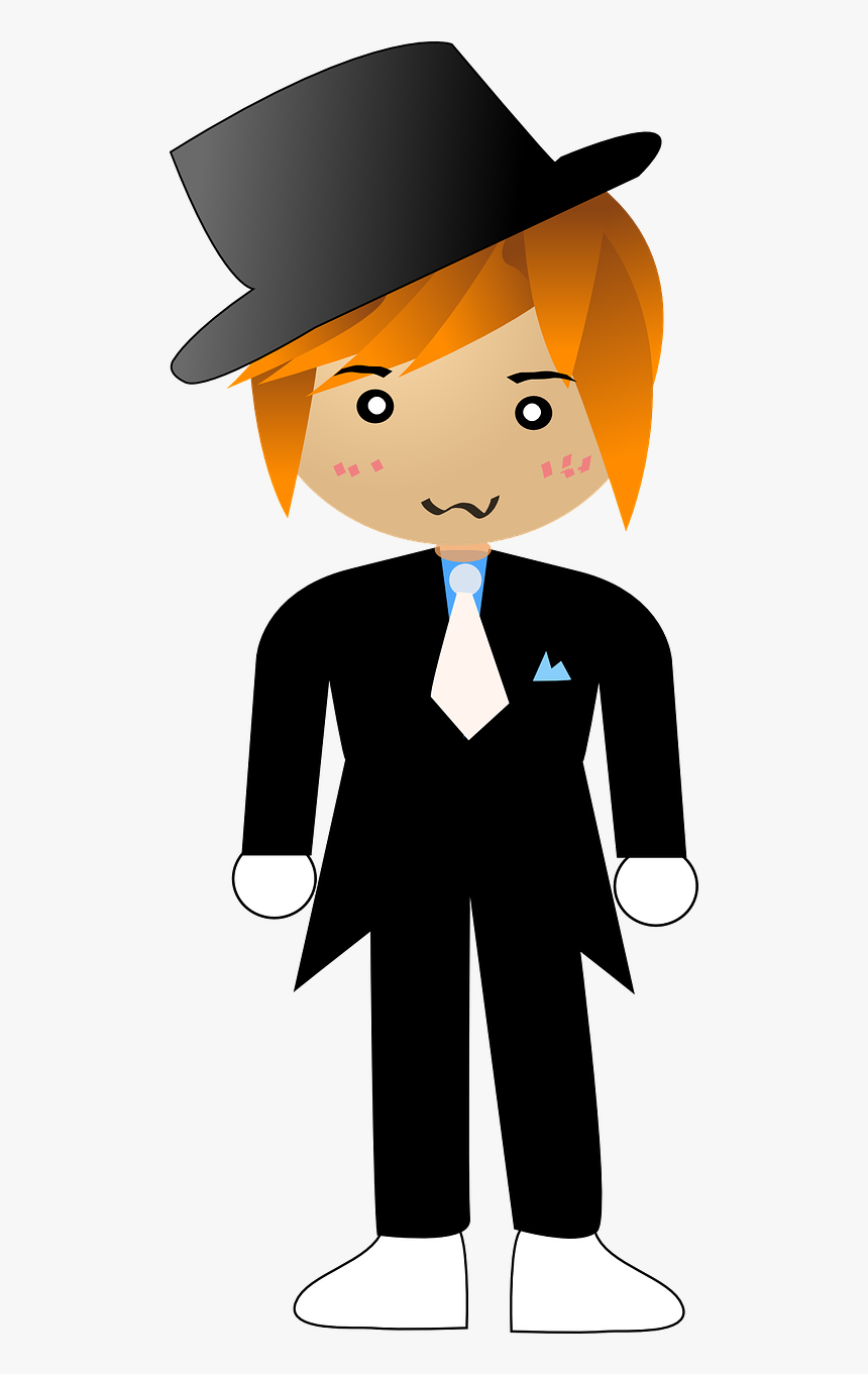 Boy In Tux Clipart, HD Png Download