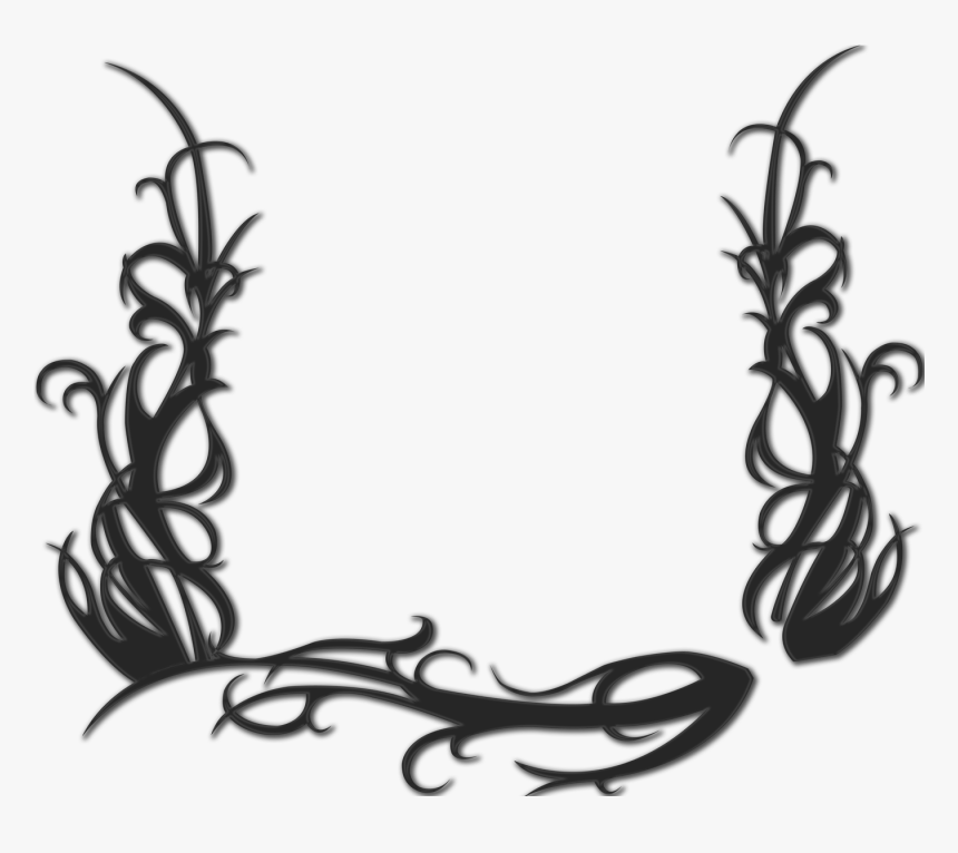Black And White Monochrome Photography Flower - Filigree, HD Png Download