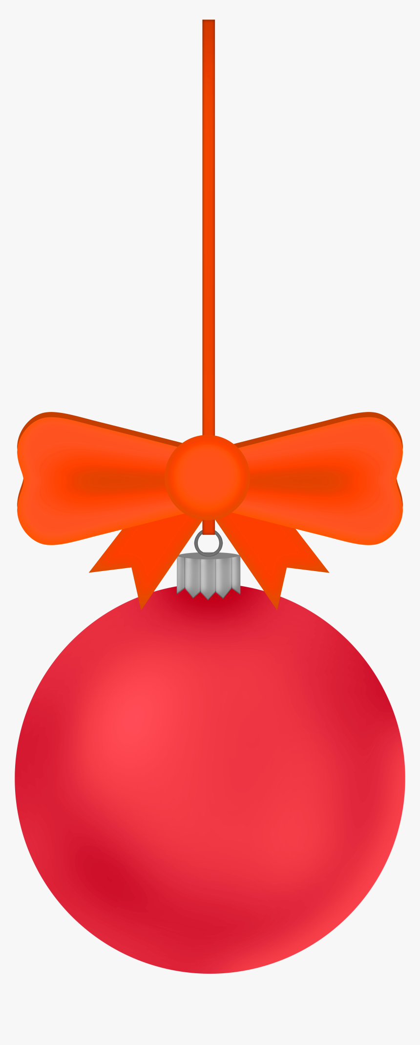 Red Christmas Ball Png Clip Art - Red Christmas Text Png, Transparent Png