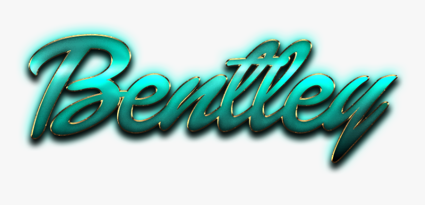 Bentley Name Logo Png - Graphic Design, Transparent Png