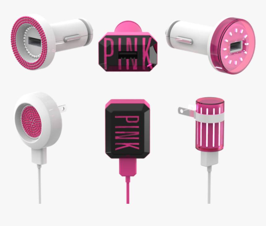 Picture - Pink Victoria's Secret Charger, HD Png Download