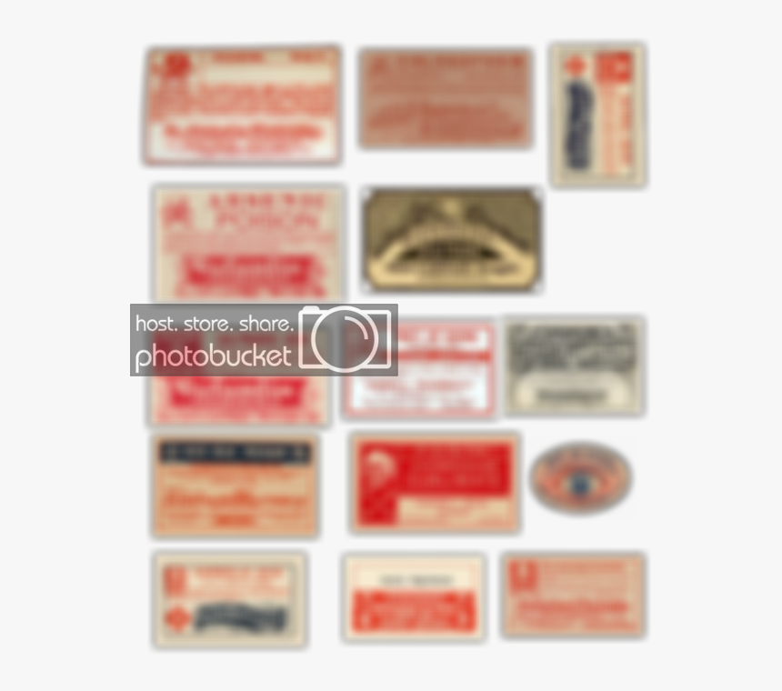 Photo Poisonlabelsheet1 Zpsf055a66c - Vintage Ink Bottle Labels, HD Png Download