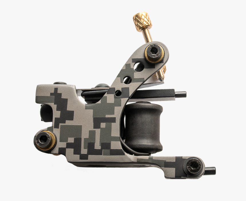 Camo Cast Iron Tattoo Machine Gun, HD Png Download