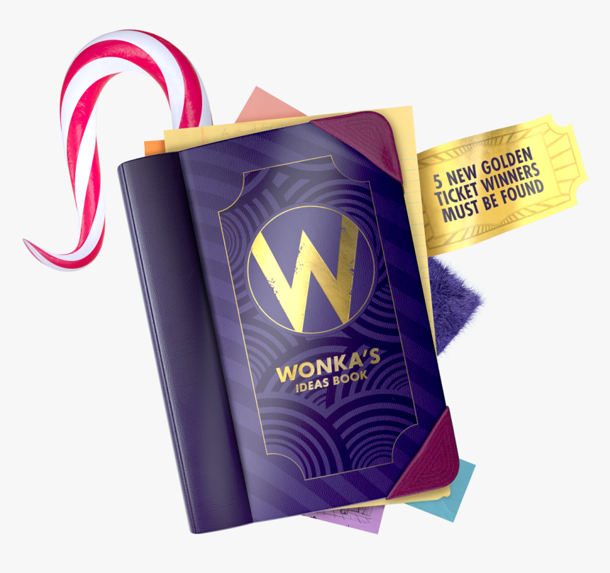 Wonkas Idea Book - Roald Dahl's Imaginormous Challenge, HD Png Download